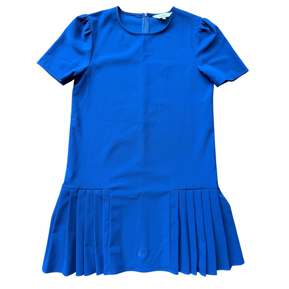 LaRoque pleated drop skirt dress large excellent condition